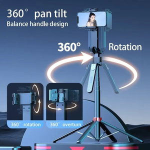 AI Auto treppiede per Selfie Stick 360 rotante Gimbal con rilevamento remoto del viso telescopico per telefoni cellulari universali - Product Image 2
