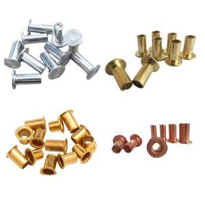Remache de Cobre del Fabricante 6 8/22 para Pastillas de Freno, Remache Sólido de Aluminio 10-8, Remache Semitubular de Hierro - Product Image 1