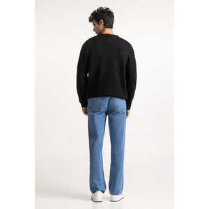 Suéter Negro de Moda para Hombre MN-SWT-WS23-009 - Product Image 3