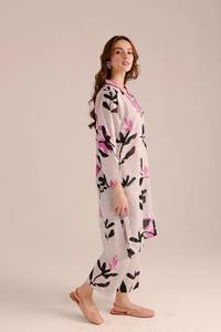 จิลานี เอ็กซ์พอร์เตอร์ ชุดสلوار คามีซลำลองสำหรับผู้หญิง ปี 2026 พิมพ์ลายตามสั่ง แห้งเร็ว ใส่ได้ทุกฤดู ผลิตในโรงงานอินเดีย/ปากีสถาน - Product Image 4