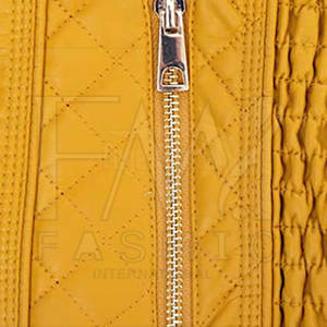 Veste en cuir pur à manches longues pour femmes avec design personnalisé Veste en cuir de haute qualité à prix abordable - Product Image 6