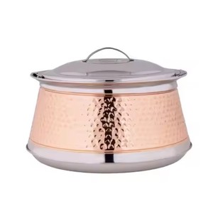 Ensemble de marmites alimentaires métalliques de forme personnalisée de 3 tailles différentes pour la maison et la cuisine Casserole Fournitures - Product Image 3