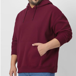 Solid Color Casual Plus Size <b>Men</b> Hoodies Plain Dyed Best <b>Pullover</b> <b>Men</b> Hoodies In Stock - Product Image 1