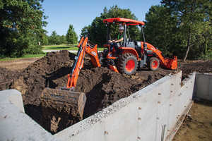 2024 Kubota รถแบคโฮขนาดเล็ก Kubota L47แทรคเตอร์-โหลด-แบคโฮ Euro5เครื่องยนต์ EPA โหลดสูง - Product Image 3