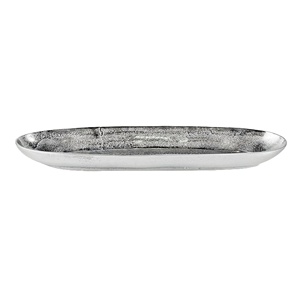 Vente en gros de plateau en aluminium argenté pour le dîner présentoir à salade restaurant hôtel meilleure qualité - Product Image 4