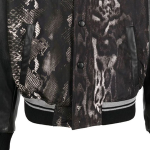 Veste universitaire pour homme de haute qualité, style Letterman, 100% toile de laine, écologique, respirante, logo personnalisé sur le devant - Product Image 6