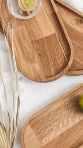 Plateau de service multifonctionnel en bois fait à la main pour les chefs et les traiteurs à domicile, offrant une utilisation professionnelle et un service à domicile élégant à prix de gros - Product Image 3