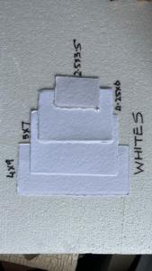 Enveloppes et cartes en papier faites à la main en coton à bords naturels idéal pour les papeteries de mariage et les concepteurs d'invitations - Product Image 3