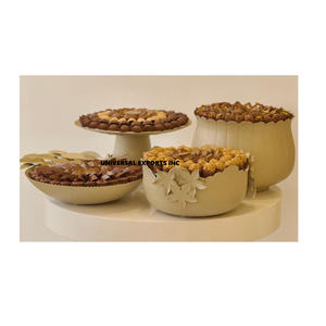 Cuenco de chocolate de diseñador de metal Forma redonda Cuenco dulce de lujo Diseñador de Venta caliente Nuevo cuenco de chocolate de metal - Product Image 6