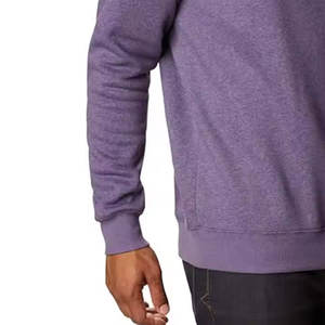Sweatshirts à logo imprimé personnalisé pour hommes Fabrication pakistanaise Vente en gros de basique Sweatshirts à demi-fermeture éclair en coton mélangé pour hommes - Product Image 6