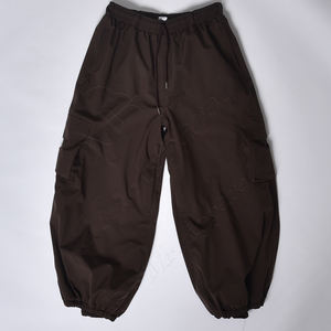 กางเกงคาร์โก้คุณภาพสูงทรงหลวมสไตล์ฮิปฮอปปรับแต่งได้กันน้ำออกแบบให้มีซิประบายอากาศกันลมทรงหลวม - Product Image 5