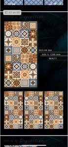 Azulejos de porcelana rústica moderna 600*1200mm cuerpo completo brillante 10mm de espesor 5 + años de garantía para cocina piso de pared apartamento - Product Image 4