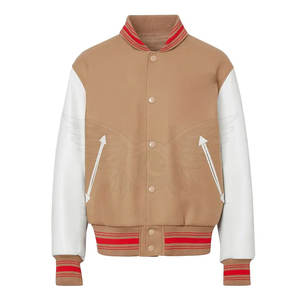 เสื้อแจ็กเก็ตเลตเตอร์แมนสำหรับผู้ชายใส่สบายมาใหม่ - Product Image 1