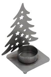 Support votif de lumière de thé en métal fait main de nouveau design dans la couleur argentée pour la décoration de Noël - Product Image 5