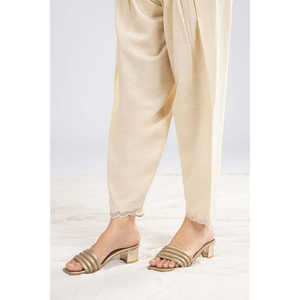 Salwar Kameez de Lino Bordado Khaddar WGK-TRW-DE-546, Vestido Indio de Estilo Pakistaní para Fiestas, Cosido y en Tela de Lino - Product Image 1