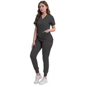 Uniforme de enfermera, chaqueta de calentamiento, uniforme para mujer, conjunto de uniformes médicos, Top y pantalones, traje para correr, Top y pantalones - Product Image 1