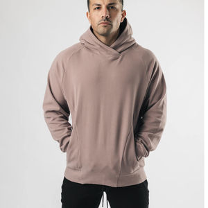 Sweat-shirt pour homme en coton 100% lourd avec capuche surdimensionnée Logo personnalisé Streetwear de haute qualité pour l'hiver - Product Image 1