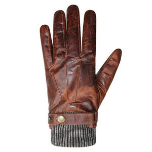 Servicio de OEM Guantes de cuero de moda transpirables personalizados/color al aire libre tarifa barata Venta caliente Guantes de hombre con últimos diseños - Product Image 3