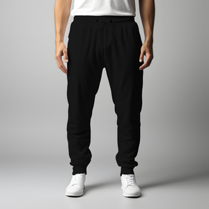 Pantalones Deportivos Casuales Morados para Hombre, Cintura Elástica con Cordón, Bolsillos Laterales, Transpirables, Tejido de Punto de Peso Medio, Estilo Otoñal - Product Image 4