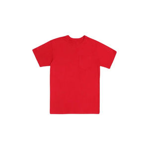 T-shirt Homme Tendance 2026 Coupe Droite Épaules Tombantes Col Montant Personnalisé en Molleton Épais Imprimé en Relief Écologique 100% Coton Haute Qualité - Product Image 5