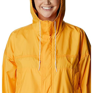 Chaqueta de lluvia para mujer al aire libre, impermeable, ligera, con capucha, cortavientos, cómodo, informal, elegante, impermeable para Senderismo y viajes - Product Image 4