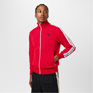 Zipper Athleisure Tracksuit Two Piece Sports Set for Training <b>Elastic</b> <b>Waistband</b> Tracksuit Pants and Jacket Sports Outfit - Product Image 1