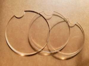 Posavasos de café acrílico blanco redondo de la mejor calidad Diseño simple Ideal para té Café Utensilios de cocina Accesorios Elegante y duradero - Product Image 3