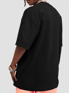 คุณภาพสูงที่กําหนดเองเปล่าวินเทจStreetwearกราฟิกTเสื้อคลาสสิกผ้าฝ้ายTeeเสื้อStreetwear Crewneck TeeกราฟิกTeesผู้ชาย - Product Image 2