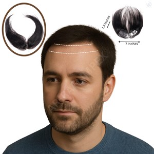 AR-RAFI IMPEX Cabello Humano Virgen Indio de Primera Calidad, Sin Procesar, de Origen Ético, Natural, Suave, Fuerte, Cabello Remy Liso, 100g - Product Image 6