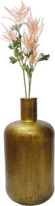 Vase à fleurs décoratif de luxe haut de gamme, en métal, style contemporain, élégant, en fer, pour table, moderne. - Product Image 6