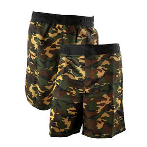 Pantalones cortos MMA ligeros para hombres Último diseño con material de poliéster duradero para desgaste de artes marciales - Product Image 5