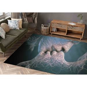 พรมลายคู่รักจูบกัน: ดีไซน์เซ็กซี่สำหรับคู่รัก พรมพิมพ์ลาย พรมเชนิลล์ - Product Image 3