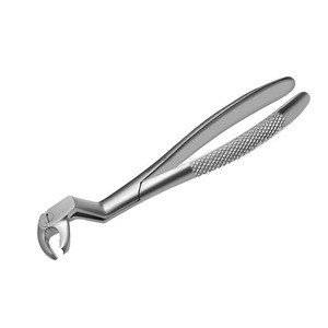 Pince dentaire manuelle réutilisable en acier inoxydable pour l'extraction des dents de sagesse, motif anglais, 3e molaire inférieure droite, vente en gros - Product Image 4