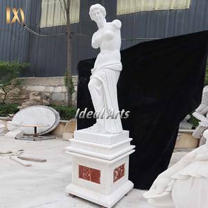 Escultura de <span class=keywords><strong>Venus</strong></span> de mármol blanco tallada a mano, estatua de <span class=keywords><strong>diosa</strong></span> <span class=keywords><strong>romana</strong></span> clásica para decoración de hogar y jardín - Product Image 6