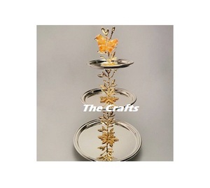 The Crafts Stainless Steel <b>Cake</b> <b>Stand</b> with Glass <b>Cover</b> High Quality Customizable Options Price for Home & Commercial Use - Product Image 2