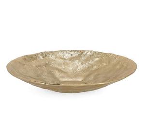 Plateau de service de forme ovale Offre Spéciale au design unique et moderne de qualité supérieure plat de fruits plaqué or pour la décoration de la maison et la cuisine - Product Image 1