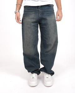 กางเกงผ้าเดนิมสไตล์แบ็กกี้ผ้าฝ้ายคุณภาพระดับพรีเมียมสำหรับ100% กางเกงทรงหลวมชุดสตรีทแวร์ผ้าปักไฮสตรีทขายส่งบริการ OEM - Product Image 6