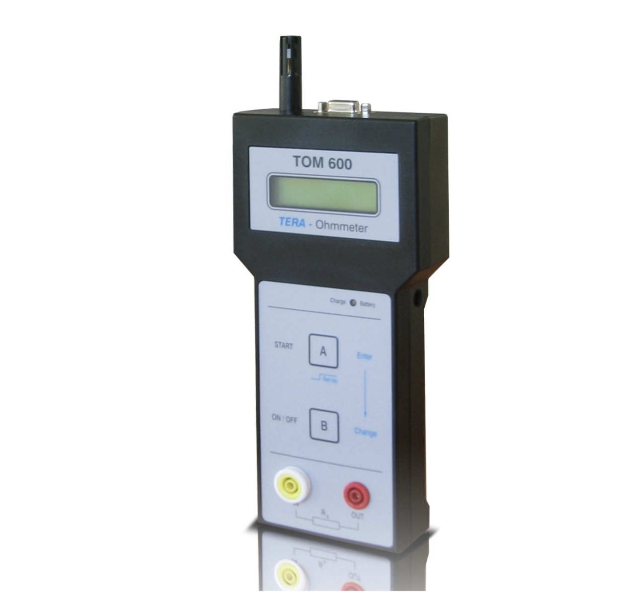 TOM 600 TERRA-Ohmmeeter, усовершенствованный инсулационный измеритель показаний и сопротивления