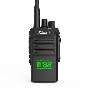 KSUT P88 marine transceiver long range walkie talkie 12w vhf radio communicator waterproof IP67 two way radio