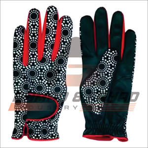 Gants de golf personnalisés pour hommes-Doux et respirant 100% Premium Crabetta Leather Essential Green Jacket Pactch Golf Glove - Product Image 4