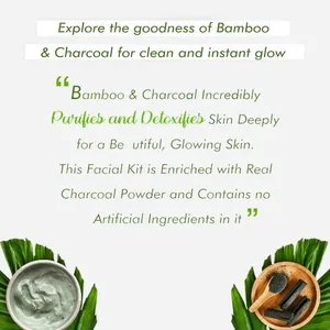 Gommage exfoliant pour le visage et le corps au charbon de bois activé biologique, marque privée OEM, pour la vente en gros, fournisseur direct - Product Image 3