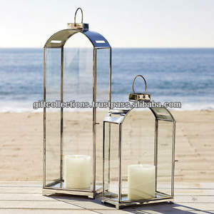 Best Quality Antique Style Glass <b>Candle</b> Lantern <b>Candle</b> Holder for <b>Wedding</b> Decoration for Worldwide Export - Product Image 4