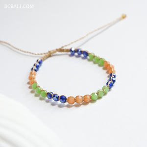 Handmade <b>crystal</b> beads <b>bracelet</b> exquisitely crafted with vibrant fashion beads and charming accents perfect as a thoughtful gift - Product Image 2