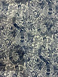 Tissu en coton biologique imprimé floral, écologique, multi-couleurs, décoration intérieure, artisanat, vêtements décontractés légers, robes - Product Image 3