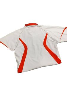 Chaqueta Deportiva Retro de Nailon con Cierre y Logotipo Bordado Personalizado, Chaqueta Cortavientos para Hombre - Product Image 5