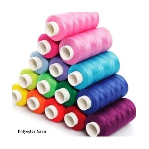 Fil recyclé 100 % polyester, filé teint, haute ténacité, technique OE, pour tissage et tricotage, écologique, Ne 20s, usage domestique, très vendu - Product Image 2
