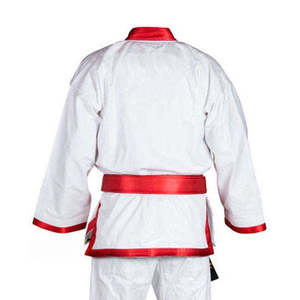 Uniforme de Artes Marciales con Logotipo Personalizado al por Mayor, Serigrafía, Logotipo Frontal, Karate, Taekwondo, Judo, Ligero - Product Image 5