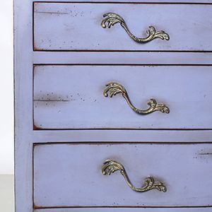 Modèle de placard de chambre à coucher n° 1902, Fabriqué en acajou avec 12 tiroirs à finition lisse - Product Image 2