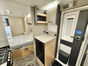 Phoenix Gray 4x4 Lightweight Travel Trailer Caravan Mini Modern Aluminum <b>Sticker</b> Design with Independent Suspension for Camping - Product Image 5