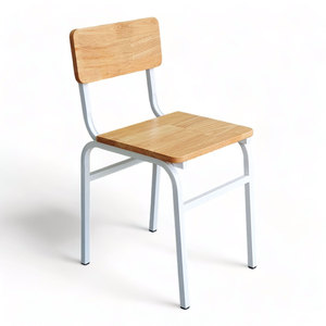 เก้าอี้นักเรียนดีไซน์เรียบง่าย ทนทาน รุ่น SC050 (โครงไม้อัด ขาโลหะ) - Product Image 1